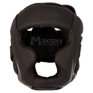 อุปกรณ์ป้องกันศีรษะสำหรับมวย MMA หนัง PU สกรีนโลโก้ได้ สีตามสั่ง สวมใส่สบาย อุปกรณ์เสริมสำหรับการฝึกความแข็งแรง - Product Image 1