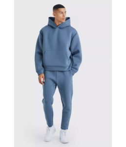 Compre Conjuntos de Chándales Deportivos de Invierno para Hombre de Alta Calidad, Gruesos, Lisos, Personalizables, Transpirables y de Secado Rápido - Product Image 3