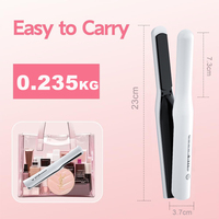 Lisseur de cheveux portable sans fil, mini fer à lisser rechargeable, brosse lissante pour cheveux, fabricant chinois, directement de l'usine