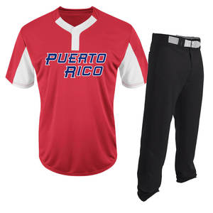 Diseño Premium Diseña tu propio uniforme de béisbol a la venta 100% poliéster personalizado hombres béisbol uniforme de alta calidad - Product Image 1