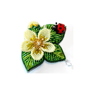 Meilleure qualité nouveau Design broches en fil de métal belle broche en tissu brodé #010903095 bas prix en gros mode - Product Image 6