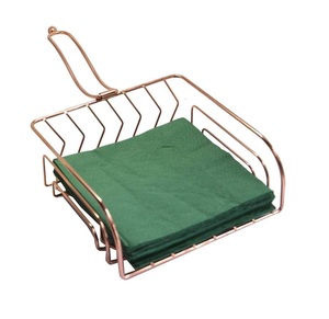 Different Quality Model <b>Table</b> Decorative Metal Napkin Holder with <b>Gold</b> Plated for Home Hotel Use in Wholesale Price - Product Image 3