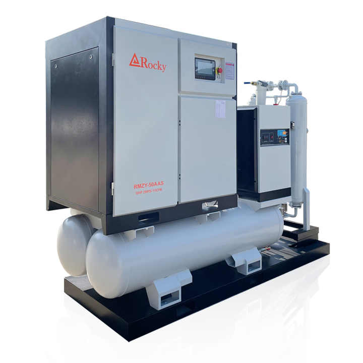20 Bar 50HP High Pressure Screw Air Compressor for Fiber Laser Cutting