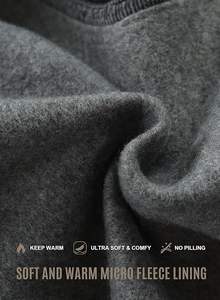 เสื้อสเวตเตอร์ลำลองแขนยาวแบบสวมหัวมีฮู้ดลายพรางมีกระเป๋าสำหรับผู้ชายชุด100% ลายพรางมีฮู้ดคอตตอนฟลีซแบบสวมหัว - Product Image 6