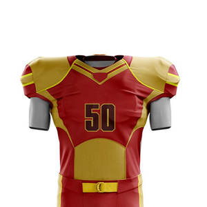 2025 Jersey de fútbol americano de sarga de aparejos juveniles personalizado al por mayor con pantalón listo para enviar ropa de fútbol americano - Product Image 4