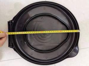 Coprisedile per wc portatile in plastica PP con sedile semplice per wc <span class=keywords><strong>da</strong></span> campeggio all'aperto - Product Image 2