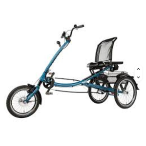 รถสามล้อไฟฟ้าพับได้มอเตอร์คู่48V 700W 42x22x33นิ้ว MT-FOLD-TRK-700แหล่งจ่ายไฟแบตเตอรี่ลิเธียม - Product Image 1