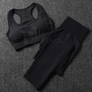 Diseña tus propias mujeres Yoga Set Gym Fitness Wear Mujeres Yoga Set Nuevo estilo Mujeres Yoga Set para la venta - Product Image 5