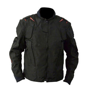 Nouvelle veste noire personnalisée en Cordura pour adultes, protection respirante pour moto tout-terrain, motocross, vêtements de sport textiles - Product Image 3