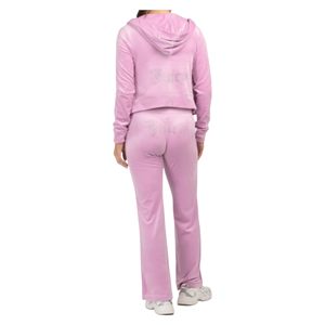 Sweat-shirt à imprimé uni respirant et écologique unisexe de qualité supérieure Joggers Set Winter Windproof Fleece Hooded Drawstring Plus - Product Image 2