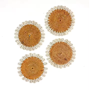 Gran oferta, Mantel Individual para mesa, precio barato de alta calidad, accesorios de mesa, posavasos de Material ecológico, ratán, venta al por mayor, hecho en Vietnam - Product Image 5