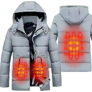 ¡Las mejores chaquetas de cuello alto con autocalentamiento para hombre de estilo High Street para la mejor venta de invierno con excelente valor y servicio OEM! - Product Image 1