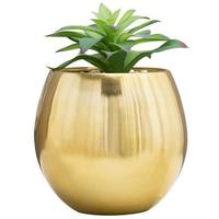 Florero Moderno de Estilo Lujoso, Jarrón Grande Decorativo, Último Acabado, Flores para el Hogar, Metal para Decoración de Piso de Sala de Estar