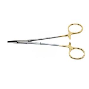 Porte-aiguilles Crile Wood Metal Med Corporation 180 mm (7 po) en acier inoxydable argenté pour chirurgie générale – Instrument de qualité supérieure - Product Image 1