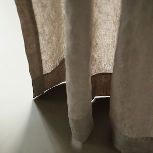 Rideau de porte en lin, rideau de fenêtre en lin fait à la main, décoration de maison de fête d'arrière-cour extérieure OEM fabriqué au Vietnam - Product Image 6