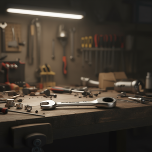 Llave de Trinquete Corta Stanley Fatmax con Perfil Antideslizante para Sistema de Medición Métrico - Product Image 3