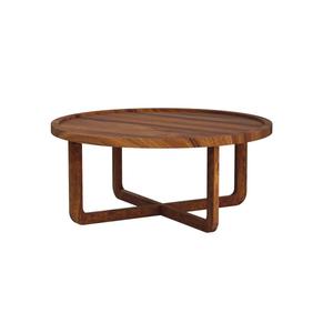 Wooden Top Coffee Table With Metal Legs at Wholesale Prices with Customized Color and Sizes With Sizes 30x30x16 Inches - Product Image 2
