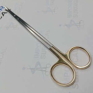 Ciseaux à pansement chirurgical incurvés de haute qualité de 5.5 cm pour ensemble d'instruments en acier inoxydable pour infirmières - Product Image 2