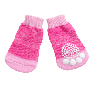 Sailor Style Anti Slip Dog Socks with Non Skid Grip Sole Stretchable Pet Paw Protector for Indoor Outdoor Use - Product Image 3