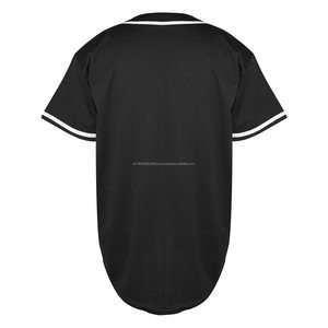 Wholesale Blank Sportswear Custom Team Name Number Softball Uniform Color Blocked Hip-hop Style <b>Men</b> Women Youth Baseball Jersey - Product Image 2