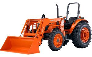 Tracteur utilitaire Kubota 4x4 en gros |   Tracteurs agricoles d'exportation OEM / Tracteurs Kubota M6-101 d'occasion de 100 à 174 CV à vendre - Product Image 3