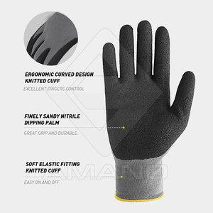 Nuevos Guantes de Seguridad de Cuero Transpirable de Alta Calidad con Diseño Personalizado para Hombre, Venta al por Mayor - Product Image 2