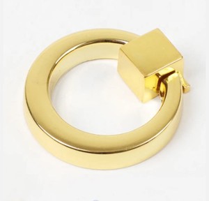 Anillo personalizado de búho de latón antiguo, aldaba de puerta, aleación de zinc y hierro de alta calidad, acabado satinado y pulido para uso doméstico - Product Image 5