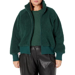 Personaliza tu propia ropa de otoño para mujer, chaqueta de piel para mujer al aire libre, 100% poliéster, transpirable, logotipo personalizado, colores sólidos - Product Image 4