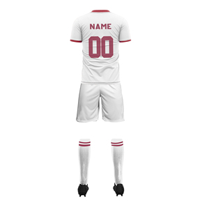 Nouveau Meilleur Top Vêtements de Football pour Hommes Logo Personnalisé Imprimé Dernier Design Maillot et Short Uniforme de Football Personnalisé pour Adultes - Product Image 3