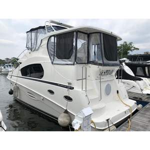 Yacht de sport de luxe 2003, 35 pieds, moteur Silverton, avec moteur inboard de 90 CV, coque en fibre de verre, longueur 4 m, pour la pêche et les sports nautiques - Product Image 1