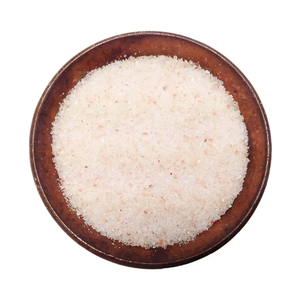 Sel de l'Himalaya rose clair de haute qualité, 100 % naturel, non raffiné, pureté 99,99 %, en forme solide, 100 g, avec sac refermable personnalisé - Product Image 1