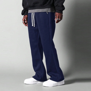 Pantalones de chándal Hombre Joggers Logotipo personalizado Flare Jogger Pantalones de chándal Fabricante Hombre Jogger al aire libre Pantalón transpirable de secado rápido - Product Image 2