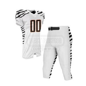 Uniformes de fútbol americano de alta calidad para hombres con costuras duraderas y camisetas y pantalones de fútbol americano personalizados - Product Image 4