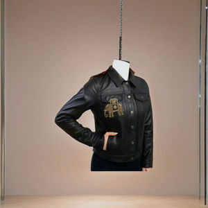 Nouveau manteau en cuir véritable pur de haute qualité élégant femmes vestes d'extérieur en 2025 véritable cuir véritable femmes - Product Image 5