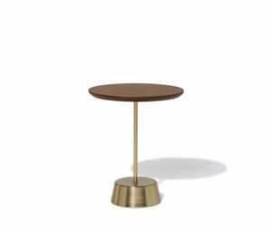 Antique Finished <b>Round</b> Top <b>Side</b> <b>Table</b> Classic Metal Base Unique Design <b>Side</b> <b>Table</b> Decorative Coffee <b>Table</b> for Living Room - Product Image 1