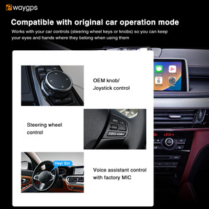 Adaptateur CarPlay sans fil Ewaygps Smart Android 14 pour BMW NBT CIC EVO F20 F30 F25 X1 X3 X4 X5 X6 Série 1 3 4 5 6 7 - Product Image 4