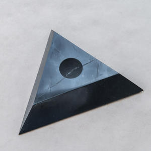 Soporte grande de shungita para una esfera o un huevo de más de 3.5 pulgadas (90 mm) - Product Image 1