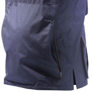 Chaqueta bomber sin mangas de invierno frío con cuello levantado, bolsillos múltiples, diseñador personalizado, chaleco utilitario de talla grande, chaqueta para hombre - Product Image 4