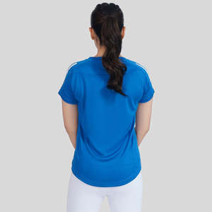 Blue Training Mesh Tee for Fitness Apparel - Product Image 2