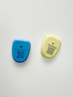 Étiquette de capteur de température active RFID 2,4 G avec protection étanche et résistante aux intempéries IP65, distance de lecture de 50 m