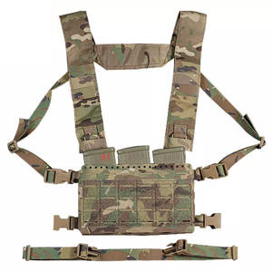 Chaleco táctico con logotipo personalizado, aparejo de pecho táctico duradero, chalecos tácticos ajustados de negocios a bajo precio, aparejo de pecho Mag - Product Image 1