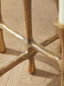 Bougeoir Design à 5 bras en or ou plusieurs couleurs avec tailles personnalisées pour la décoration de mariage et de festival à la maison - Product Image 4