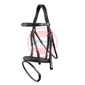 Vente en gros de licou de cheval en cuir d'équitation avec tailles personnalisées - Product Image 3