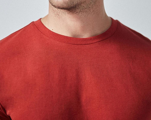 Camiseta de manga corta Boxy Fit de algodón 100% personalizada al por mayor de alta calidad para hombre Material estampado de Jersey sólido - Product Image 6