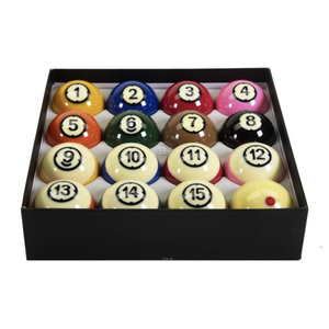 Billes de billard Diamond Pool Ultra-C TV Set 57,15 mm |   Édition Match TV |   16 balles |   Fabriqué en Corée |   Résine phénolique | - Product Image 3