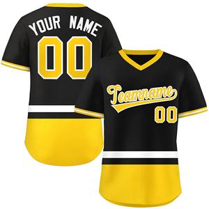 baseball jersey Custom Baseball Jerseys <b>90s</b> Street Hip-Hop Sweat-Absorbent Softball Uniform Short-Sleeve Cardigan Baseball - Product Image 3