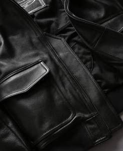 Harley Angel Fringe Cuero Moto Chaqueta - Product Image 3