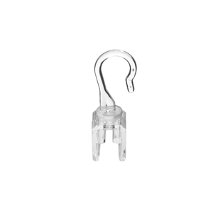 Sistema di cornice per poster - Ganci appesi serie 100 con clip per cornice, trasparente, 10 pz. / confezione. - PKR-CL-HK-100 - Product Image 2
