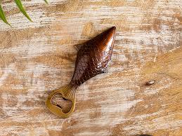 Abridor de Botellas de Aluminio con Forma de Pez Plano para Uso en el Hogar, Hoteles, Restaurantes, Artículos de Bar y para Fiestas - Product Image 3