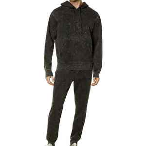 Chándal personalizado resistente con lavado ácido, diseñado para un uso duradero, que ofrece comodidad suave y un patrón lavado único y limpio. - Product Image 1